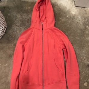 Lululemon Pink Scuba Hoodie size 6